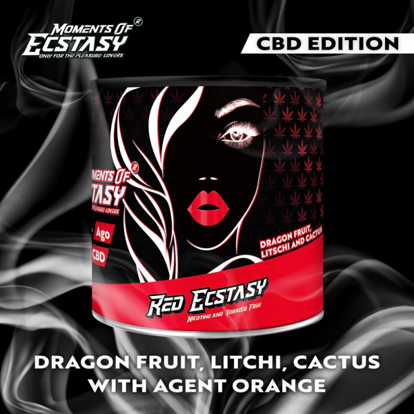 Moments of Ecstasy Aromaträger Edition CBD 150g - Red Ecstasy