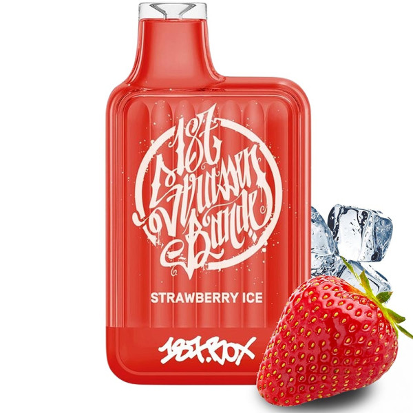 187 BOX Vape 600 CP - Strawberry Ice 20mg