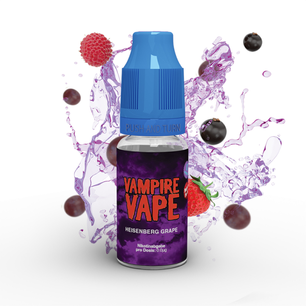 Vampire Vape E-Liquid 10ml 0mg - Heisenberg Grape