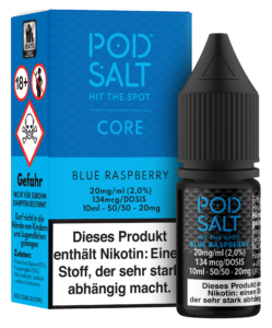 POD SALT Core Liquid 20mg - Blue Raspberry