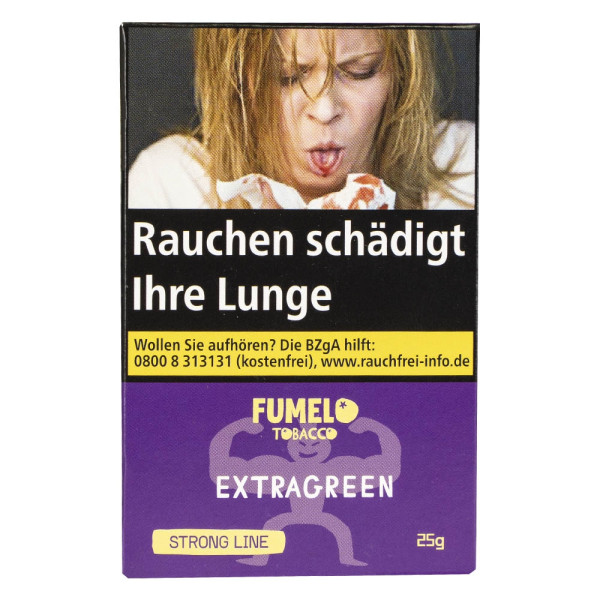 Fumelo Tobacco Strong Line 25g - Extragreen