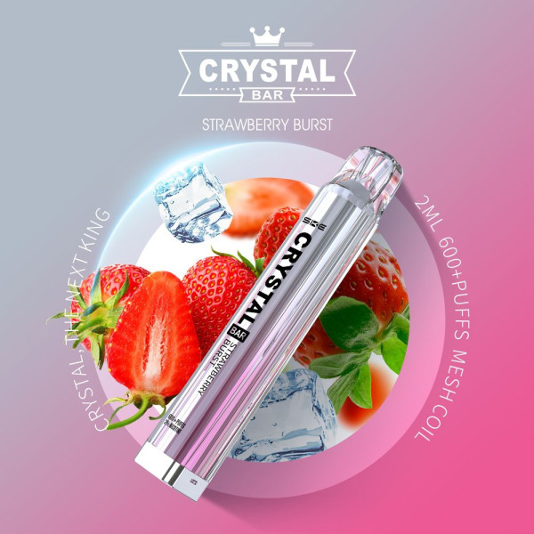 SKE Crystal Bar 600 - Strawberry Burst 20mg