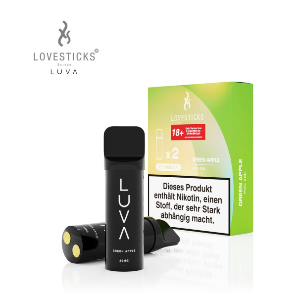 Luva Lovesticks POD Duo Pack - Green Apple