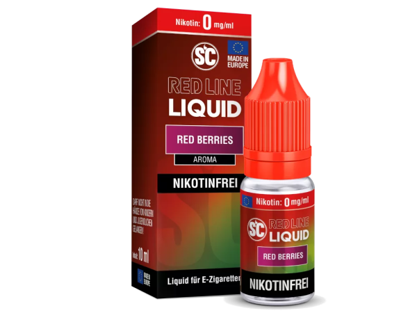 SC Red Line Liquid 0mg - Red Berries