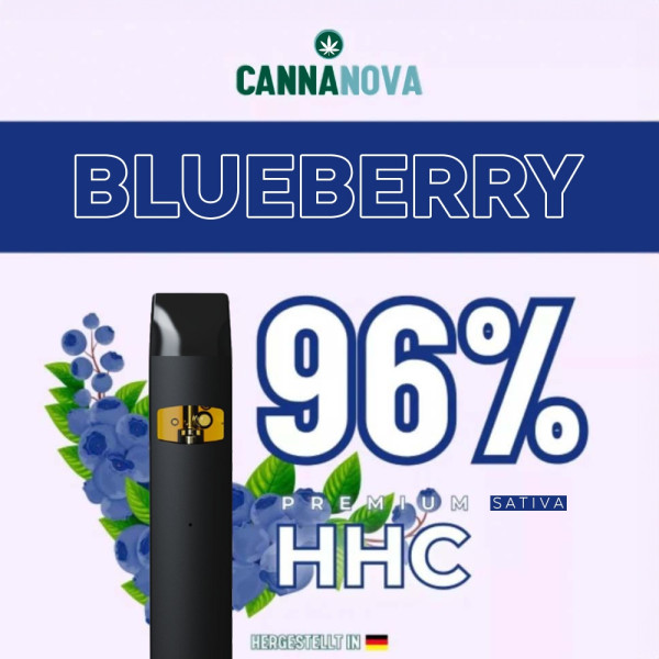 Cannanova HHC Vape 96% - Blueberry