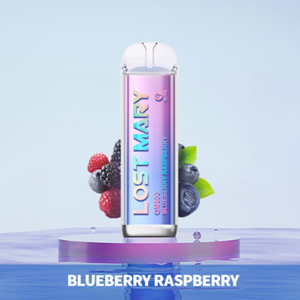 Elfbar Lost Mary QM600 E-Shisha 20mg - Blueberry Raspberry